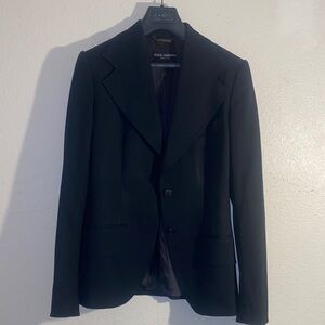 Dolce & Gabbana Elegant Black Blazer